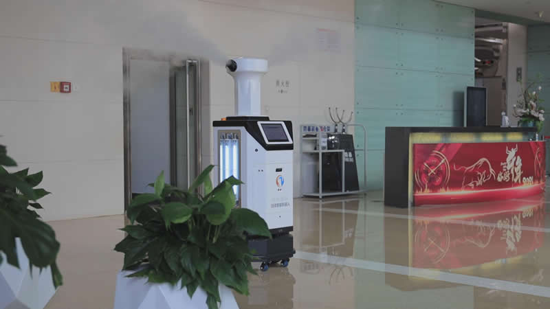 山東省消毒機器人應(yīng)用圖片