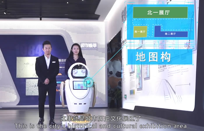 海南迎賓機器人