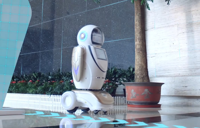 景區(qū)迎賓導(dǎo)覽講解機(jī)器人