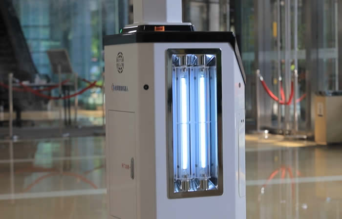 山東創(chuàng)澤紫外線消毒機器人