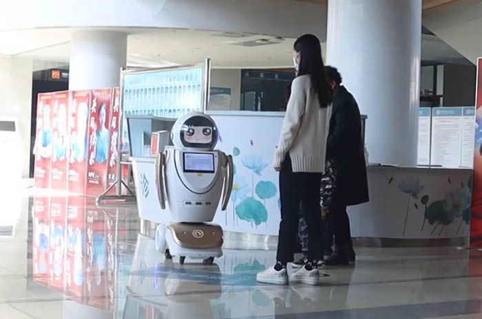 醫(yī)院門(mén)診大廳服務(wù)機(jī)器人
