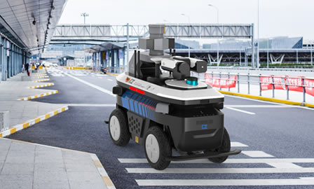 室外安防巡檢機(jī)器人