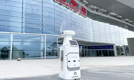 紫外線消毒機(jī)器人